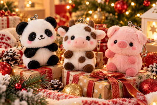 Porte-clés peluche qui court : une idée cadeau originale pour Noël Floomie