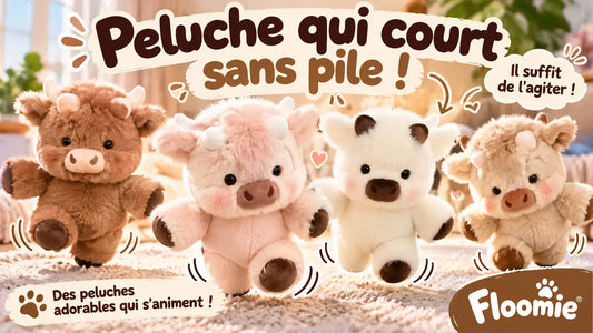 Peluche qui court sans pile : comment est-ce possible ? 🐾 Floomie