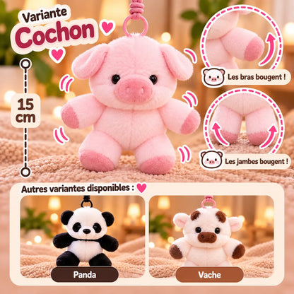 Peluche porte-clés qui court | Floomie® Floomie