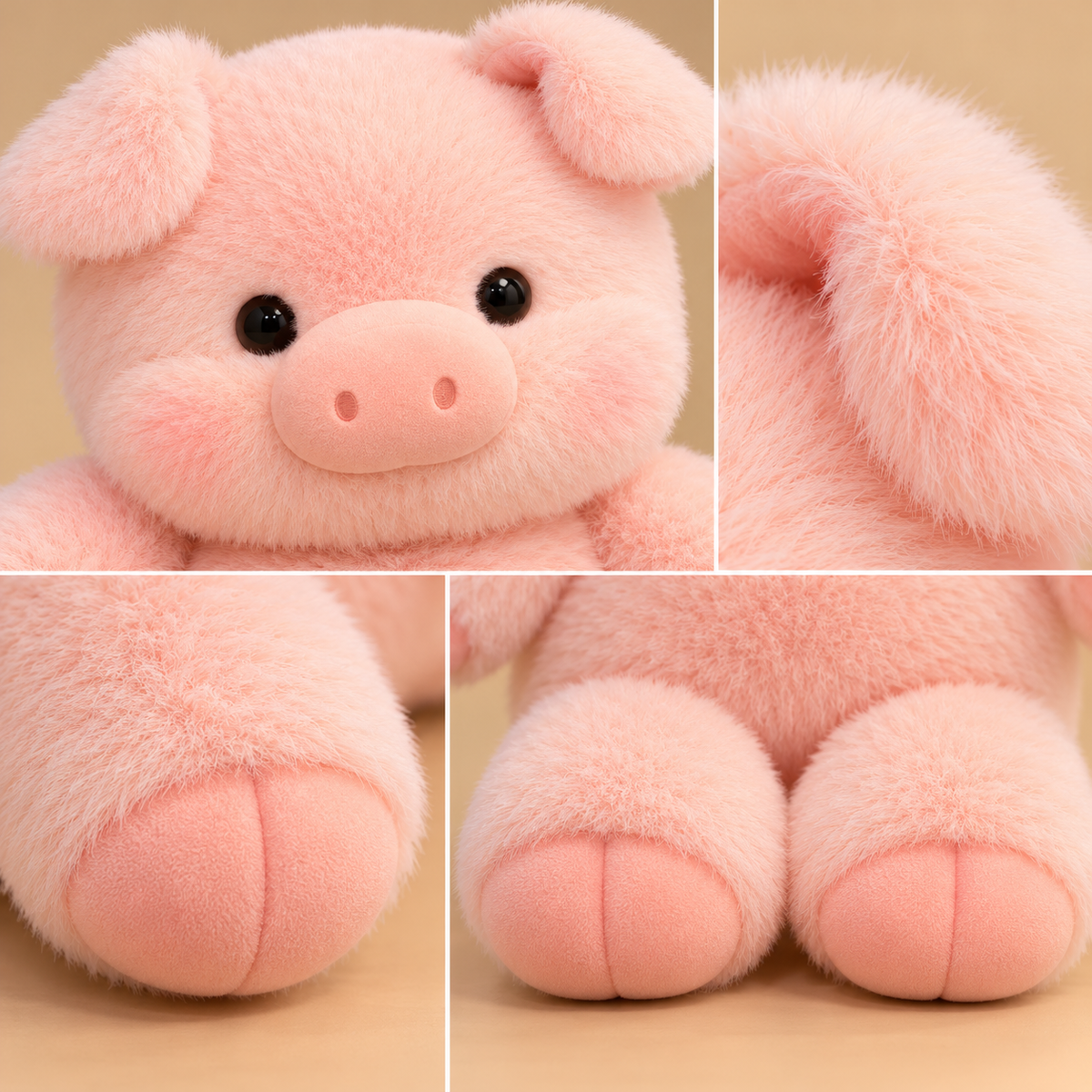 Peluche cochon qui court | Floomie® Floomie