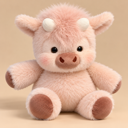 Peluche vache Highland qui court | Floomie® Floomie
