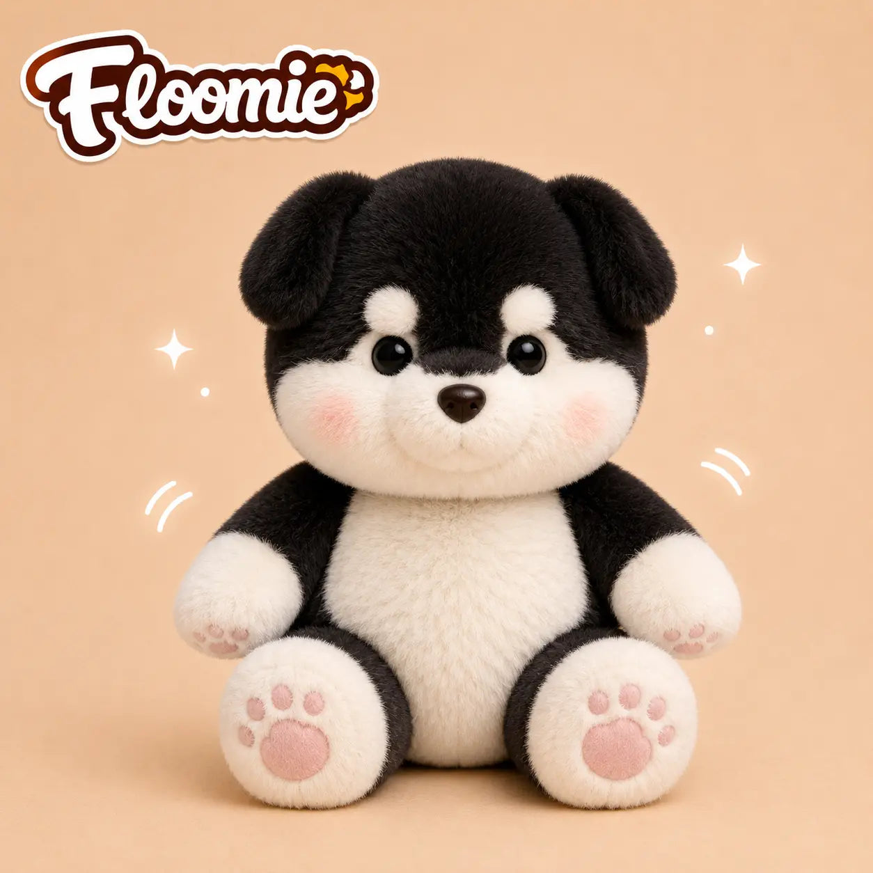 Peluche chien qui court | Floomie® Floomie