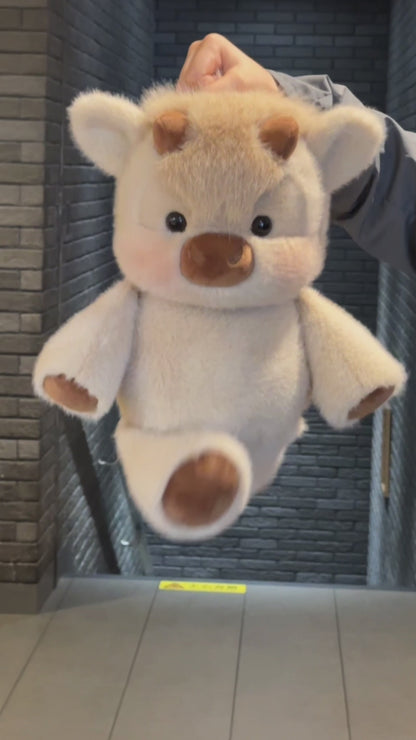 Peluche vache highland qui court | Floomie®